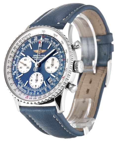 breitling navitimer a23322 size|breitling navitimer a23322 blue.